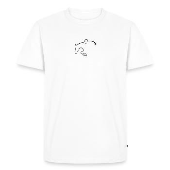 6061912 121501268 show jumpers - Men's Premium Organic T-Shirt - white - Front - Nico (187cm)