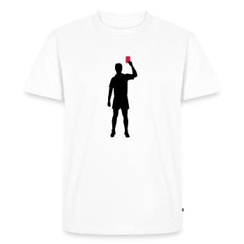 Arbitre - T-shirt Premium bio Homme - blanc - Devant - Nico (187cm)