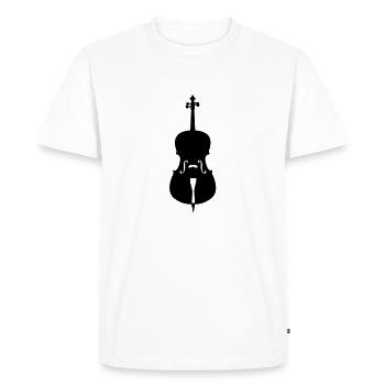 cello - T-shirt Premium bio Homme - blanc - Devant - Nico (187cm)