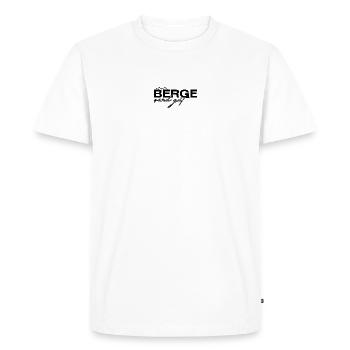 Mountains are good - Men's Premium Organic T-Shirt - white - Front - Nico (187cm)
