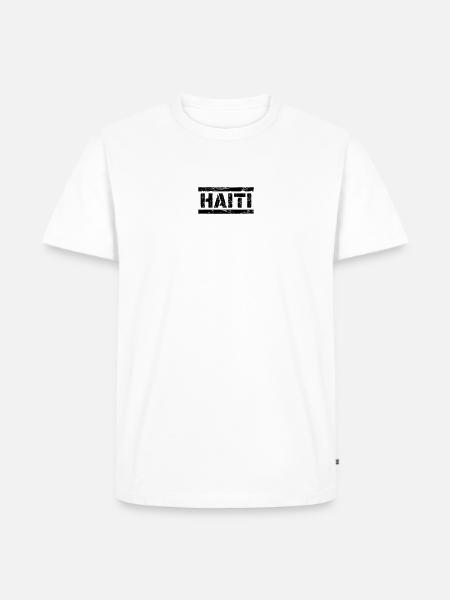 Haïti - T-shirt Premium bio Homme - blanc