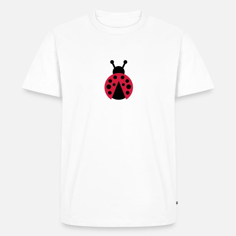 bug - Männer Premium Bio T-Shirt - Weiß