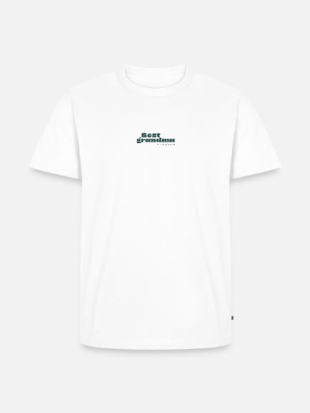 Beste Oma im Universum - Männer Premium Bio T-Shirt - Weiß