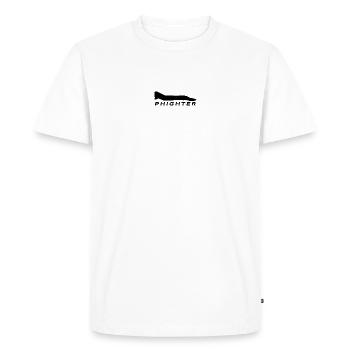 F-4 Phantom classic jet fighter - Men's Premium Organic T-Shirt - white - Front - Nico (187cm)