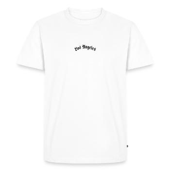 Los Angeles - T-shirt Premium bio Homme - blanc - Devant - Nico (187cm)