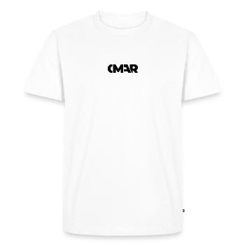 Omar Name Arabic First Name Gift - Men's Premium Organic T-Shirt - white - Front - Nico (187cm)