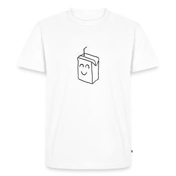 Hydration packs - Men's Premium Organic T-Shirt - white - Front - Nico (187cm)