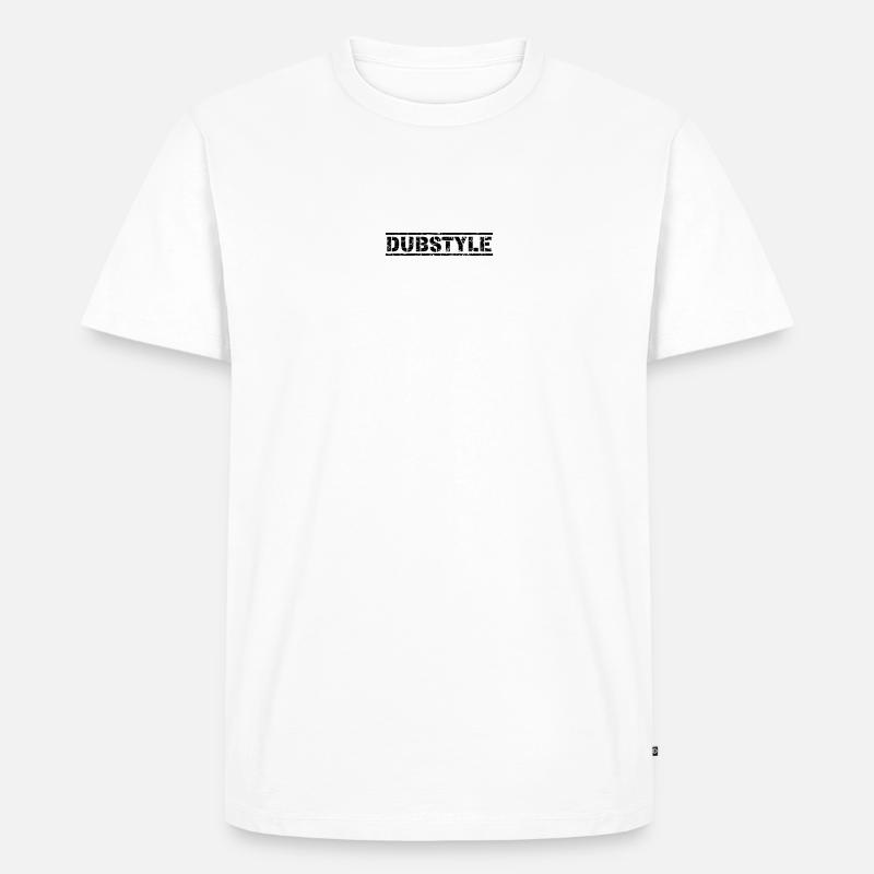 Dubstyle - Männer Premium Bio T-Shirt - Weiß