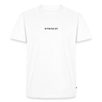 Dragon Design Fantasy - Men's Premium Organic T-Shirt - white - Front - Nico (187cm)