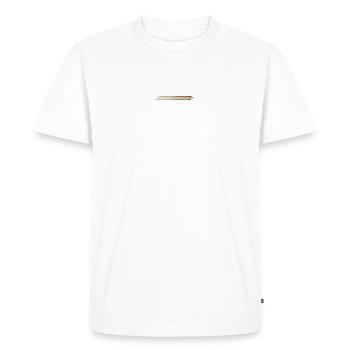 Awaiting design upload - Men's Premium Organic T-Shirt - white - Front - Nico (187cm)