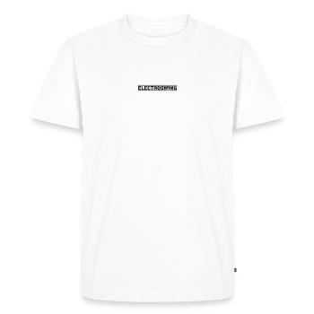 Balançoire électro - T-shirt Premium bio Homme - blanc - Devant - Nico (187cm)