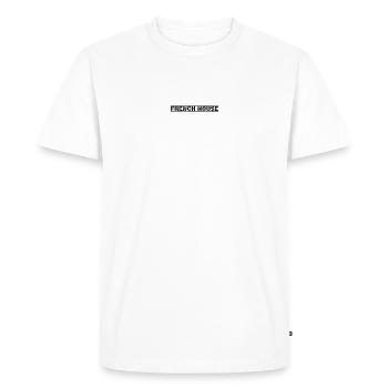 Maison française - T-shirt Premium bio Homme - blanc - Devant - Nico (187cm)