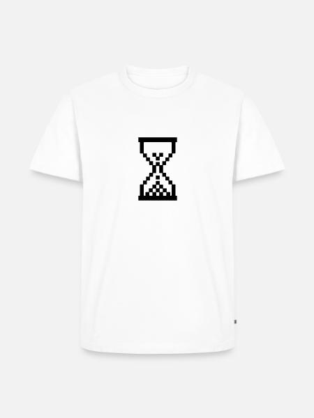 Sablier - T-shirt Premium bio Homme - blanc