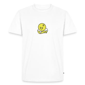 Offended Toon - T-shirt Premium bio Homme - blanc - Devant - Nico (187cm)