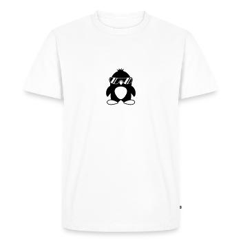 Pingouin frais - T-shirt Premium bio Homme - blanc - Devant - Nico (187cm)
