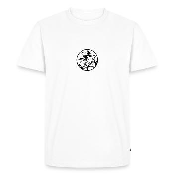 Witch Moon - T-shirt Premium bio Homme - blanc - Devant - Nico (187cm)