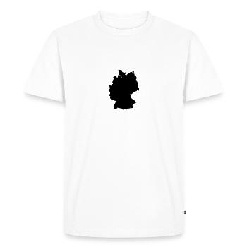Germany - T-shirt Premium bio Homme - blanc - Devant - Nico (187cm)