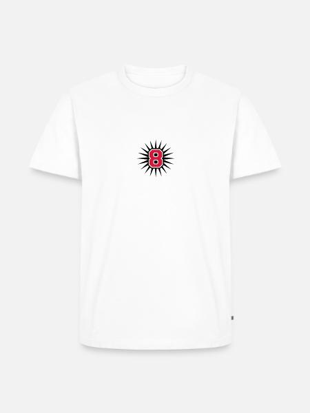 8 - Men's Premium Organic T-Shirt - white
