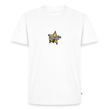 Limited Edition Star - T-shirt Premium bio Homme - blanc - Devant - Nico (187cm)
