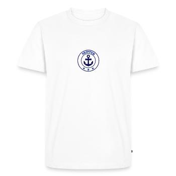 Skipper - T-shirt Premium bio Homme - blanc - Devant - Nico (187cm)