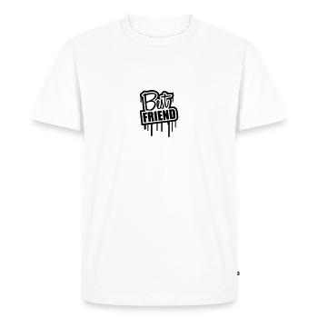 Meilleur ami Stempel Graffiti - T-shirt Premium bio Homme - blanc - Devant - Nico (187cm)