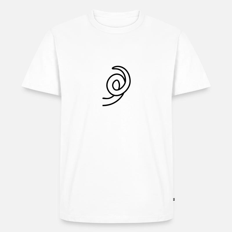 RingTail cochon - T-shirt Premium bio Homme - blanc
