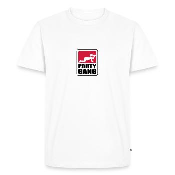 Drunkards drink drunk beer party gear - Men's Premium Organic T-Shirt - white - Front - Nico (187cm)