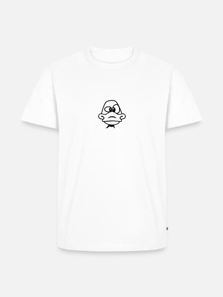 Dumme dumme ænder - Herre Premium økologisk T-shirt - hvid
