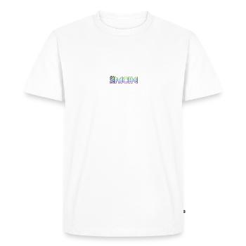 Apache print - Men's Premium Organic T-Shirt - white - Front - Nico (187cm)