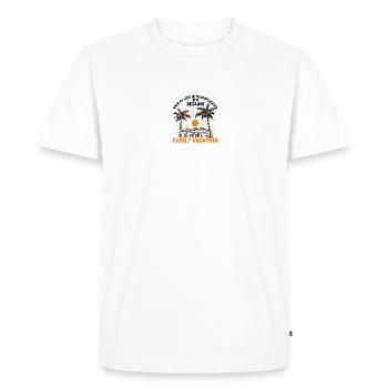 Road Trip Holiday Family Holiday Family Gift - Men's Premium Organic T-Shirt - white - Front - Nico (187cm)