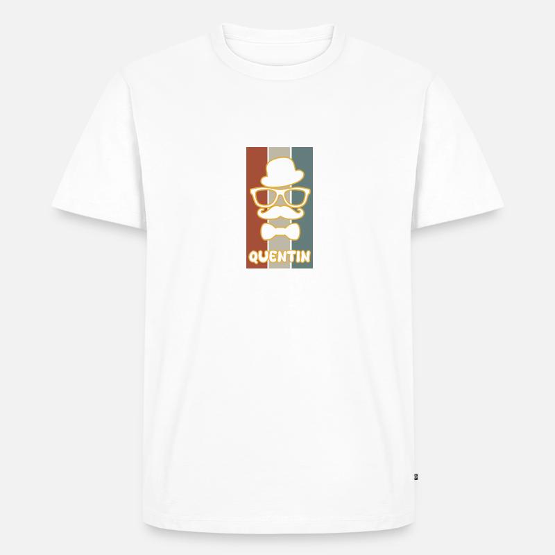 Name Quentin - Männer Premium Bio T-Shirt - undefined