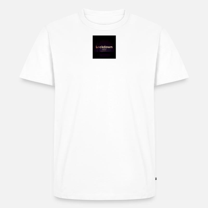 Lockdown B-Sides - Männer Premium Bio T-Shirt - Weiß