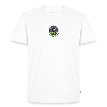 Glitch Goal Machine - Men's Premium Organic T-Shirt - white - Front - Nico (187cm)