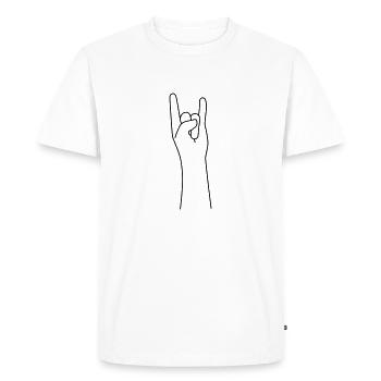Diable 2 - T-shirt Premium bio Homme - blanc - Devant - Nico (187cm)