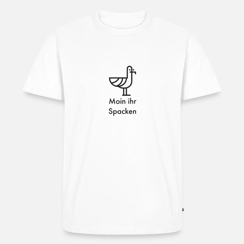 Adobe Express 20230202 2110060 1 - Männer Premium Bio T-Shirt - Weiß