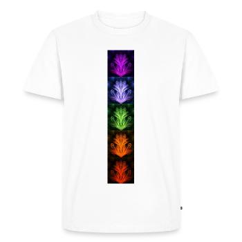 Nightflower Monkeyface - Men's Premium Organic T-Shirt - white - Front - Nico (187cm)