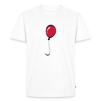 ballon - T-shirt Premium bio Homme - blanc - Devant - Nico (187cm)