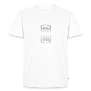 2023 - Men's Premium Organic T-Shirt - white - Front - Nico (187cm)
