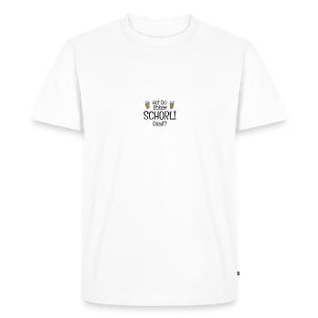 Spritzer à vin Schorle Badisch - T-shirt Premium bio Homme - blanc - Devant - Nico (187cm)