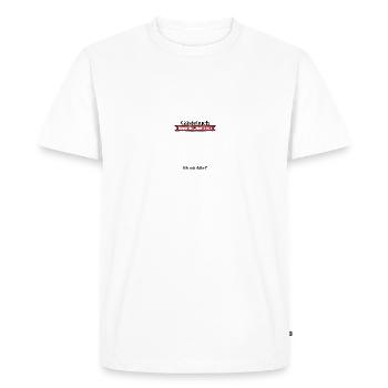 School Enrolment 2022 Gift School - Men's Premium Organic T-Shirt - white - Front - Nico (187cm)