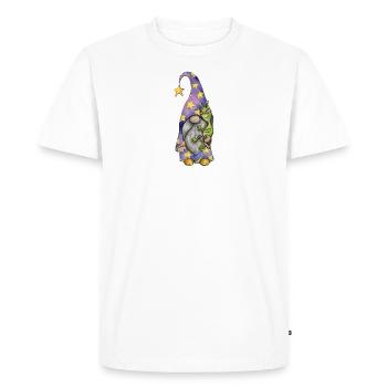 Alien - Männer Premium Bio T-Shirt - Weiß - Vorne - Nico (187cm)