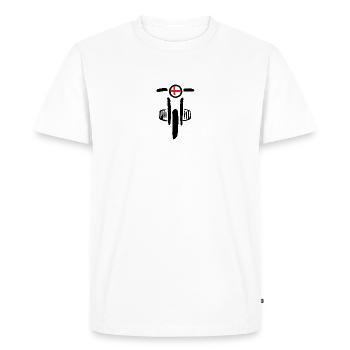 airheads danemark - T-shirt Premium bio Homme - blanc - Devant - Nico (187cm)