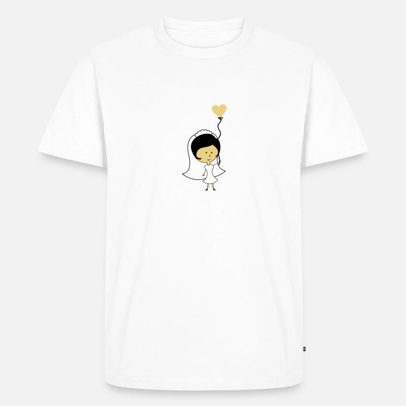 braut - Männer Premium Bio T-Shirt - undefined