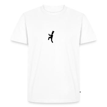 Running Groom - T-shirt Premium bio Homme - blanc - Devant - Nico (187cm)