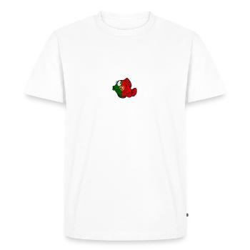 portugal - T-shirt Premium bio Homme - blanc - Devant - Nico (187cm)