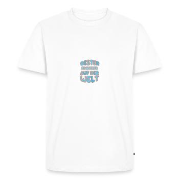 Cadeau pour les menuisiers - T-shirt Premium bio Homme - blanc - Devant - Nico (187cm)