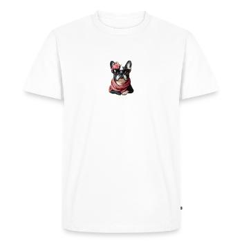 Lovely Bully - T-shirt Premium bio Homme - blanc - Devant - Nico (187cm)