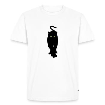 panthere2 - T-shirt Premium bio Homme - blanc - Devant - Nico (187cm)