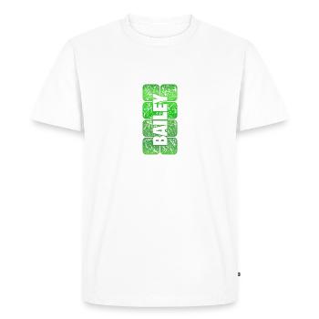 Girl Maiden Name First Name Bailey - Men's Premium Organic T-Shirt - white - Front - Nico (187cm)