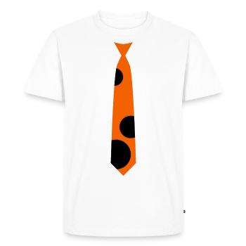 T-shirt tie style ladybug - new! - Men's Premium Organic T-Shirt - white - Front - Nico (187cm)
